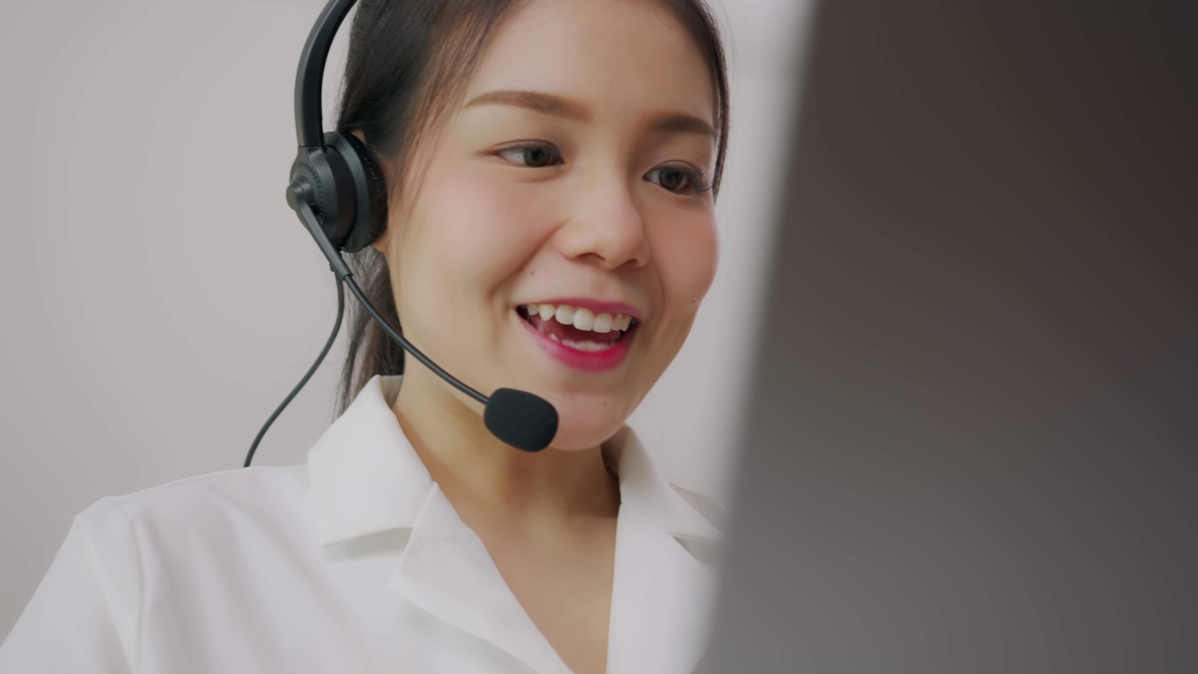 Call Center Agent Stock Video Footage for Free Download