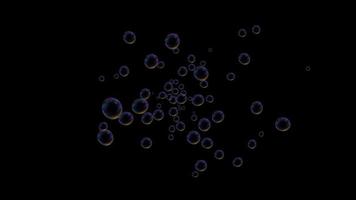 Soap bubble background video