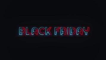 Neon Black Friday. video