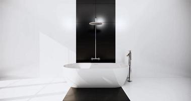 douche dans une chambre de style moderne