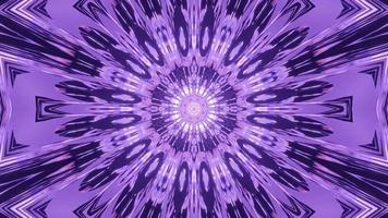 Blazing Purple Star Passage 4k 3d rendering vj loop video