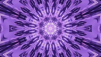 Blazing Purple Star Passage 4k 3d rendering vj loop video