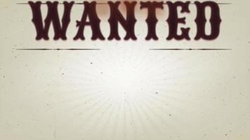 Wanted Dead Or Alive Western Movie Animation video