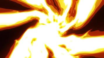 Comics Manga Fire FX dynamische Aktionsmuster
