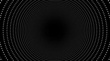 Abstract Concentric Circles Tunnel Background Loop video