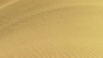 duna de arena ventosa abstracta video