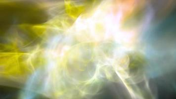 el flujo de luz fractal brilla video