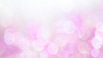 Pink-White Blurred Bokeh Lights