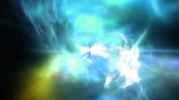 formas de luz fractal abstracto video