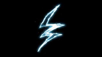 Electric Lightning Stroke Comic Fx video