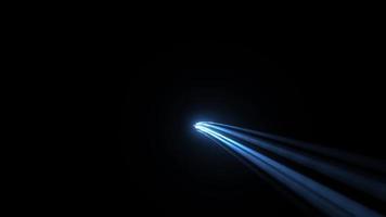 Abstract Glowing Slow-Motion Light Strokes Fx Background video