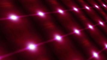 looping spettacolo di luci a mosaico di bagliori ottici rosa