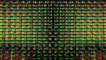 fluctuatie van abstracte schermpixels video