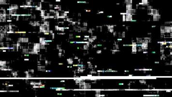 glitch video dello schermo del dispositivo