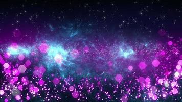 Purple Particle Stars video