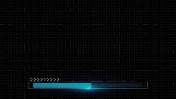 High Technology Abstract Loading Background video