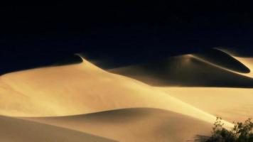 dunas de areia ventosas