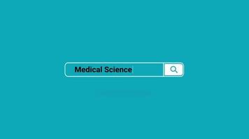 moteur de recherche de sciences médicales en ligne video