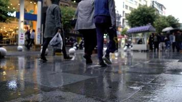 timelapse en el distrito de kadikoy de estambul video