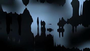 Dark Blue Abstract Background video