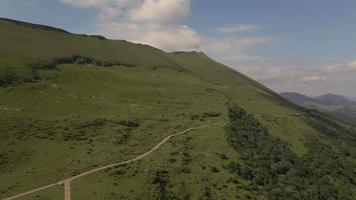 Flying to the top of the Mountain Peak video