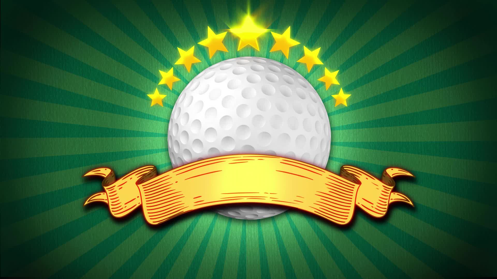 Golf banner background 2019383 Stock Video at Vecteezy