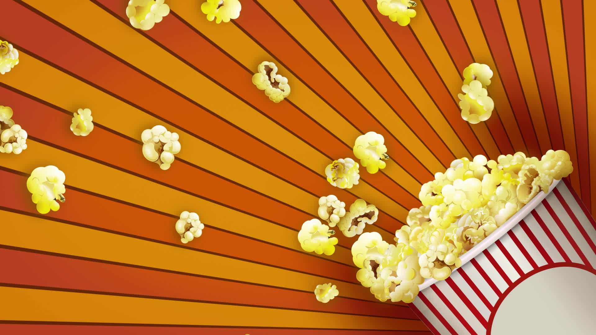 Abstract popcorn background 2019419 Stock Video at Vecteezy
