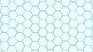 Multiple Hexagons Background video
