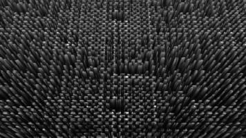 abstracte digitale pixel extrusie