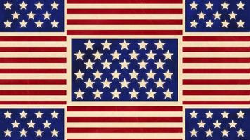 USA Flag Background video