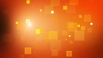 Warm orange color motion background. video