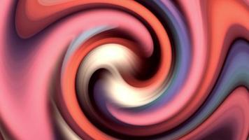 Looping abstract colorful pastel color hypnotic art background