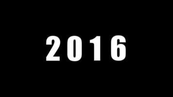 Contador analógico contando desde 2015 hasta 2021