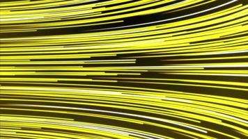 sfondo di linee bagliore giallo video