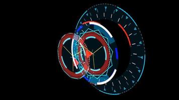 digitale monitor cyclus radar video