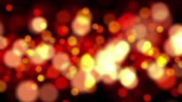 Red Bokeh Background video