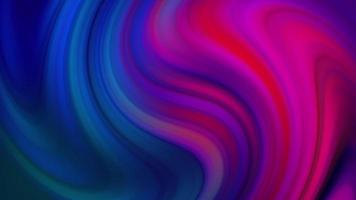 abstracte kleurrijke Kronkel langzaam bewegende achtergrond video