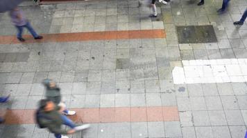 Time lapse at The Istanbul Kadikoy From Directly Above video