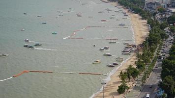 lasso di tempo della città di pattaya in thailandia video