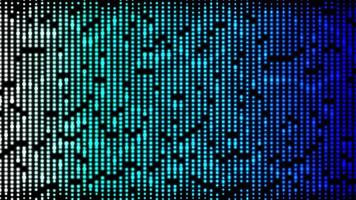 Seamless looping data futuristic shiny blue gradient abstract background video