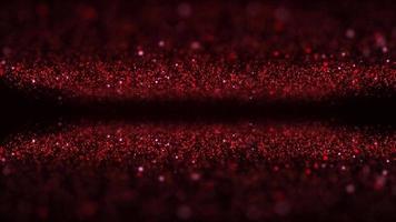 Abstract Gentle Glittering Particles Background Loop video
