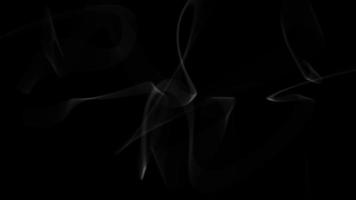 Abstract white smoke slowly Seamless Loop video