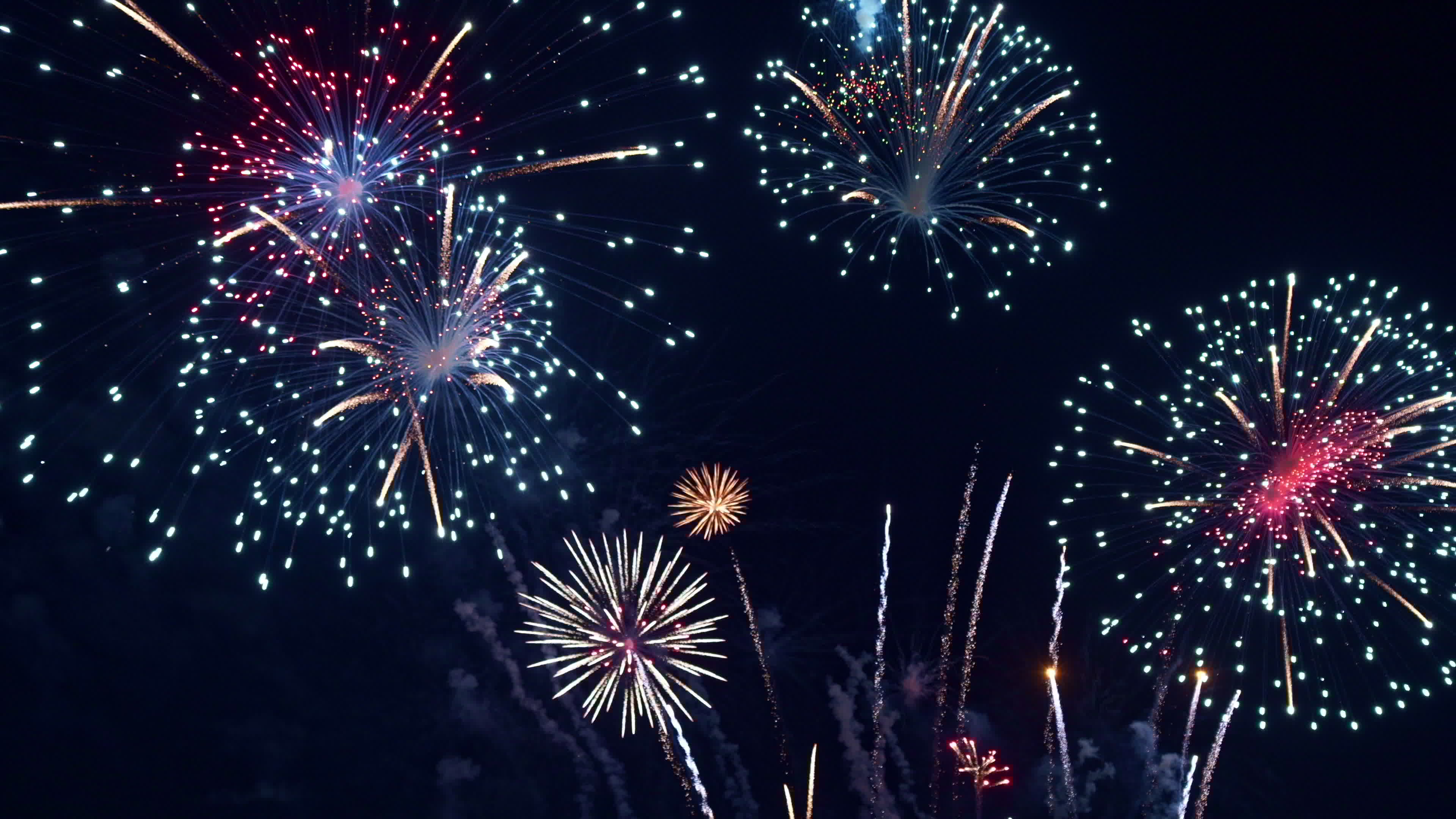 Fireworks Stock Video Footage for Free Download