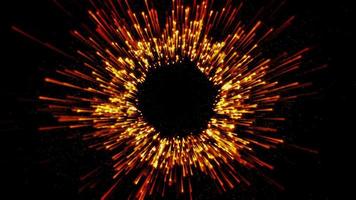 abstraktes Starburst-Feuerwerk video