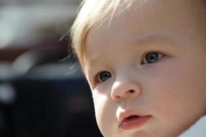 Close-up of a young boy photo