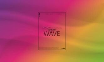 rainbow liquid background abstract with soft waves fluid. cool gradient shapes, Applicable for gift card,  Poster on wall poster template,  landing page, ui, ux ,coverbook,  baner, social media posted vector