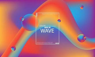 Abstract fluid color pattern of colorful liquid gradient background with modern geometric dynamic motion style Suitable For Wallpaper, Banner, Background, Card, Book Illustration, landing page, vector