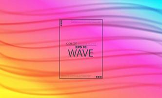 rainbow liquid background abstract with soft waves fluid. cool gradient shapes, Applicable for gift card,  Poster on wall poster template,  landing page, ui, ux ,coverbook,  baner, social media posted
