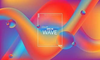 Abstract fluid color pattern of colorful liquid gradient background with modern geometric dynamic motion style Suitable For Wallpaper, Banner, Background, Card, Book Illustration, landing page, vector