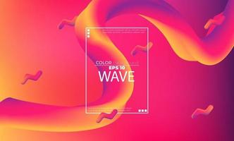 Abstract fluid color pattern of colorful liquid gradient background with modern geometric dynamic motion style Suitable For Wallpaper, Banner, Background, Card, Book Illustration, landing page, vector